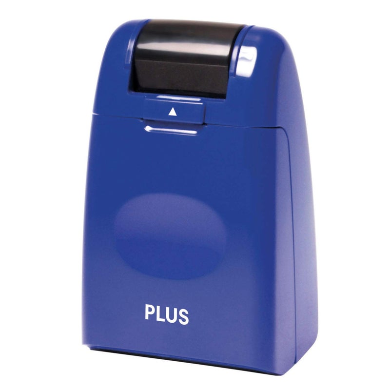 Plus Guard Your ID Identity Protection Stamp Roller - Identity Theft Prevention, Security Stamp Masker, Navy Blue (38028) - Image 1